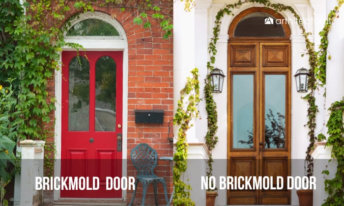 brickmold vs no brickmold door