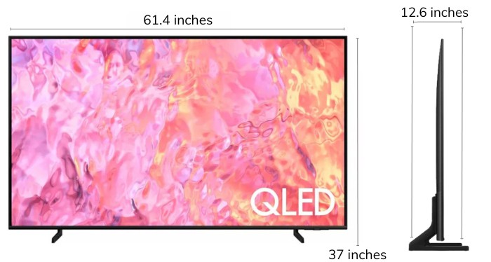 Samsung-70-inch-TV-Size-in-inches